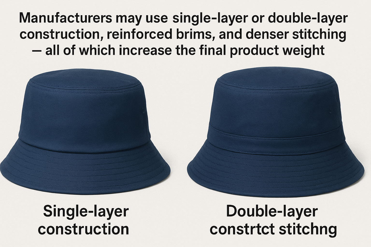 Bucket hat product comparison