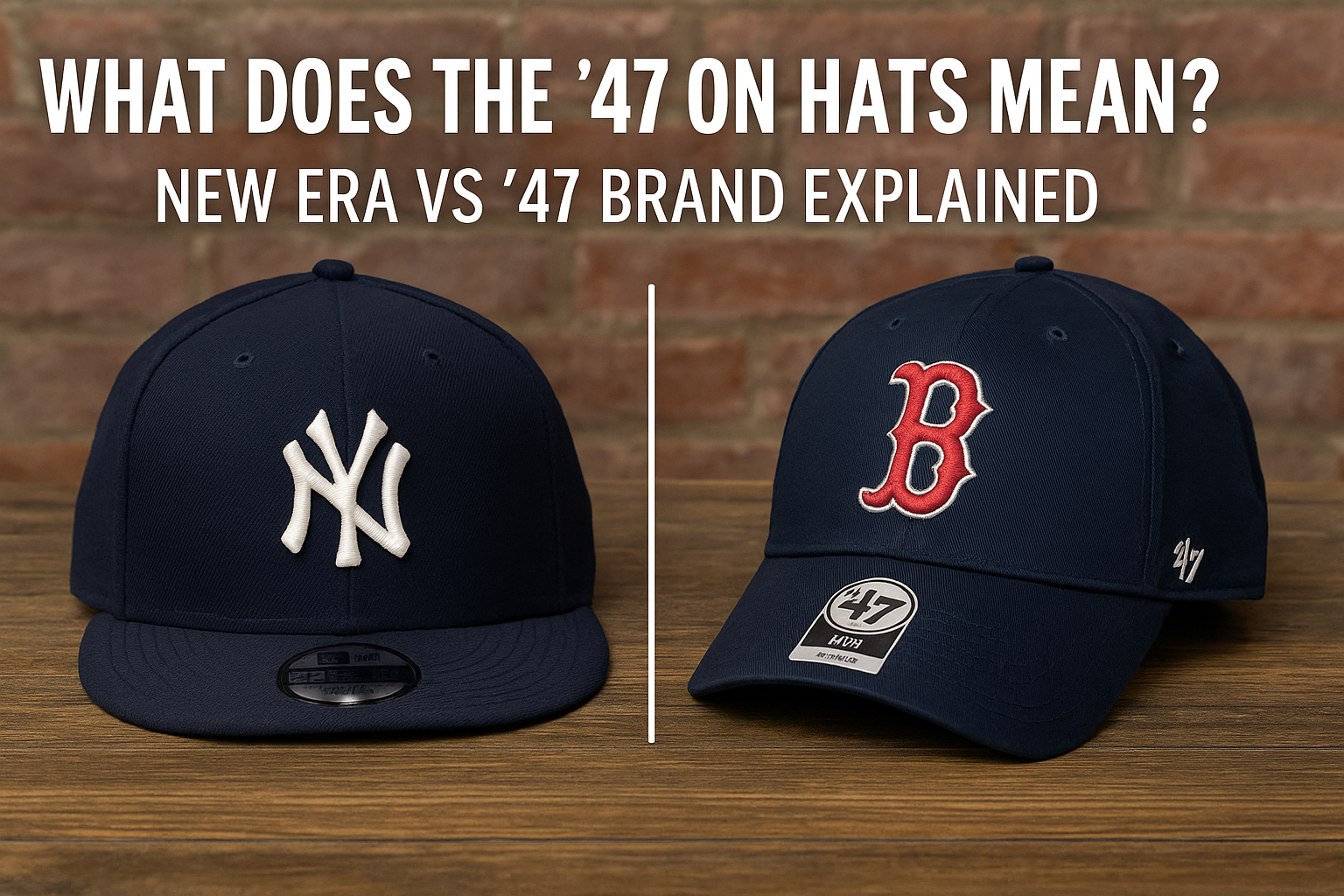 What Does the ’47 on Hats Mean? | New Era vs ’47 Brand Explained