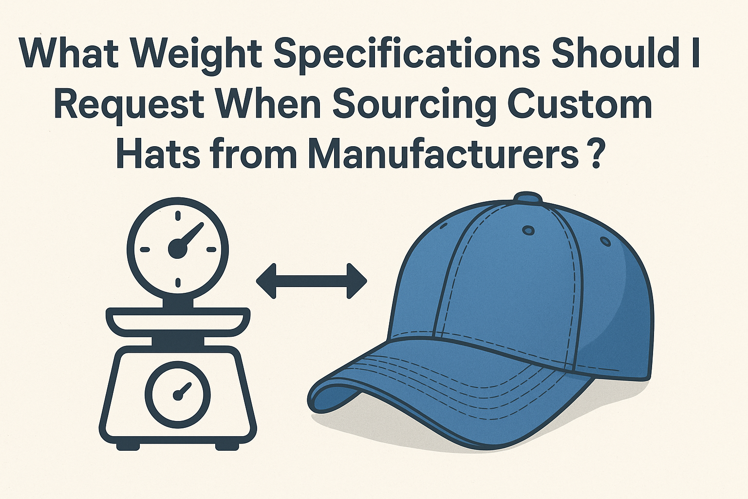 What Weight Specifications Should I Request When Sourcing Custom Hats from Manufacturers?
