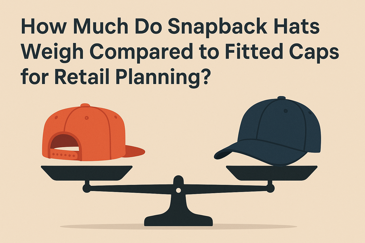 How Much Do Snapback Hats Weigh Compared to Fitted Caps for Retail Planning?