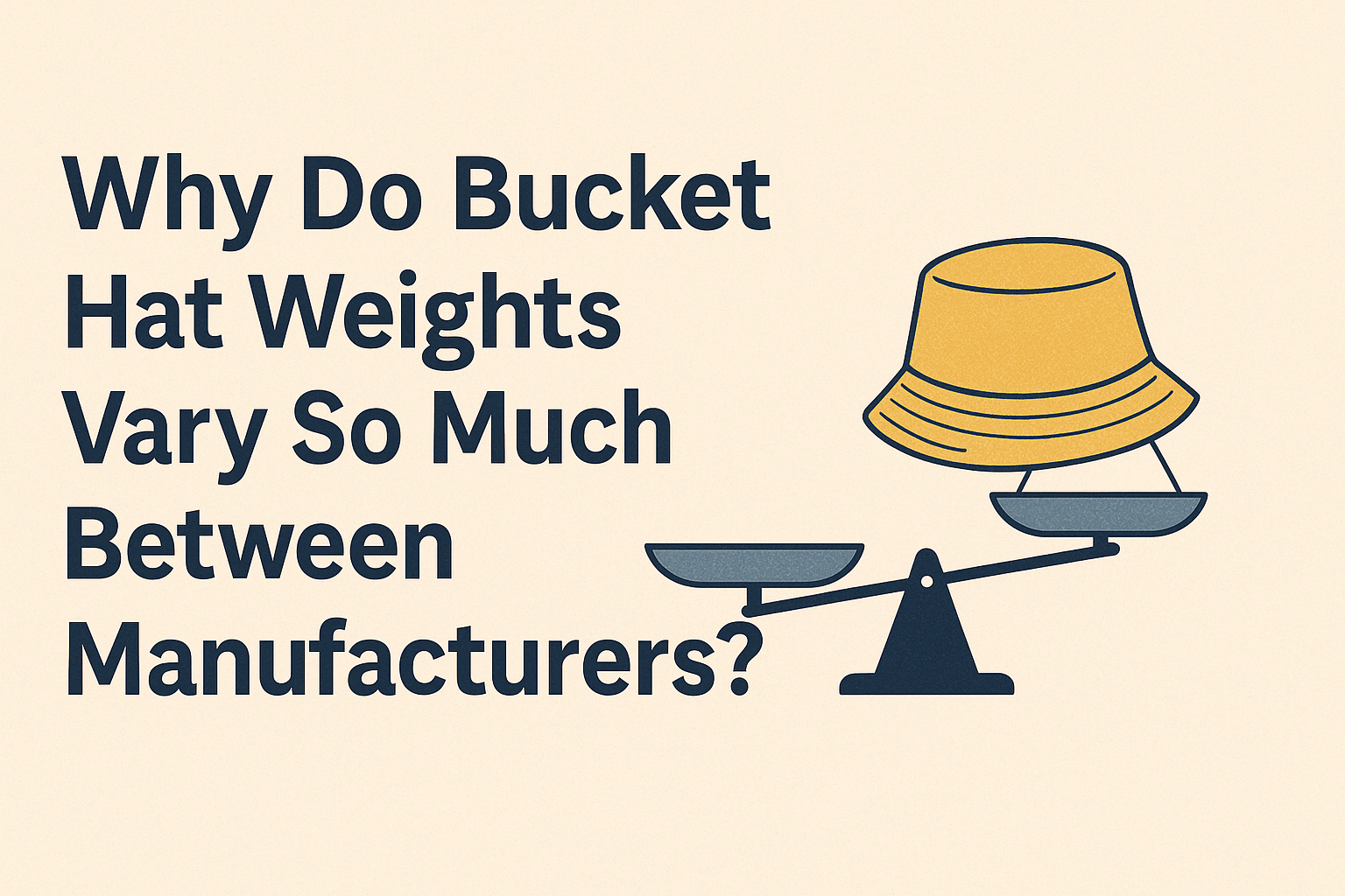 Why Do Bucket Hat Weights Vary So Much Between Manufacturers?