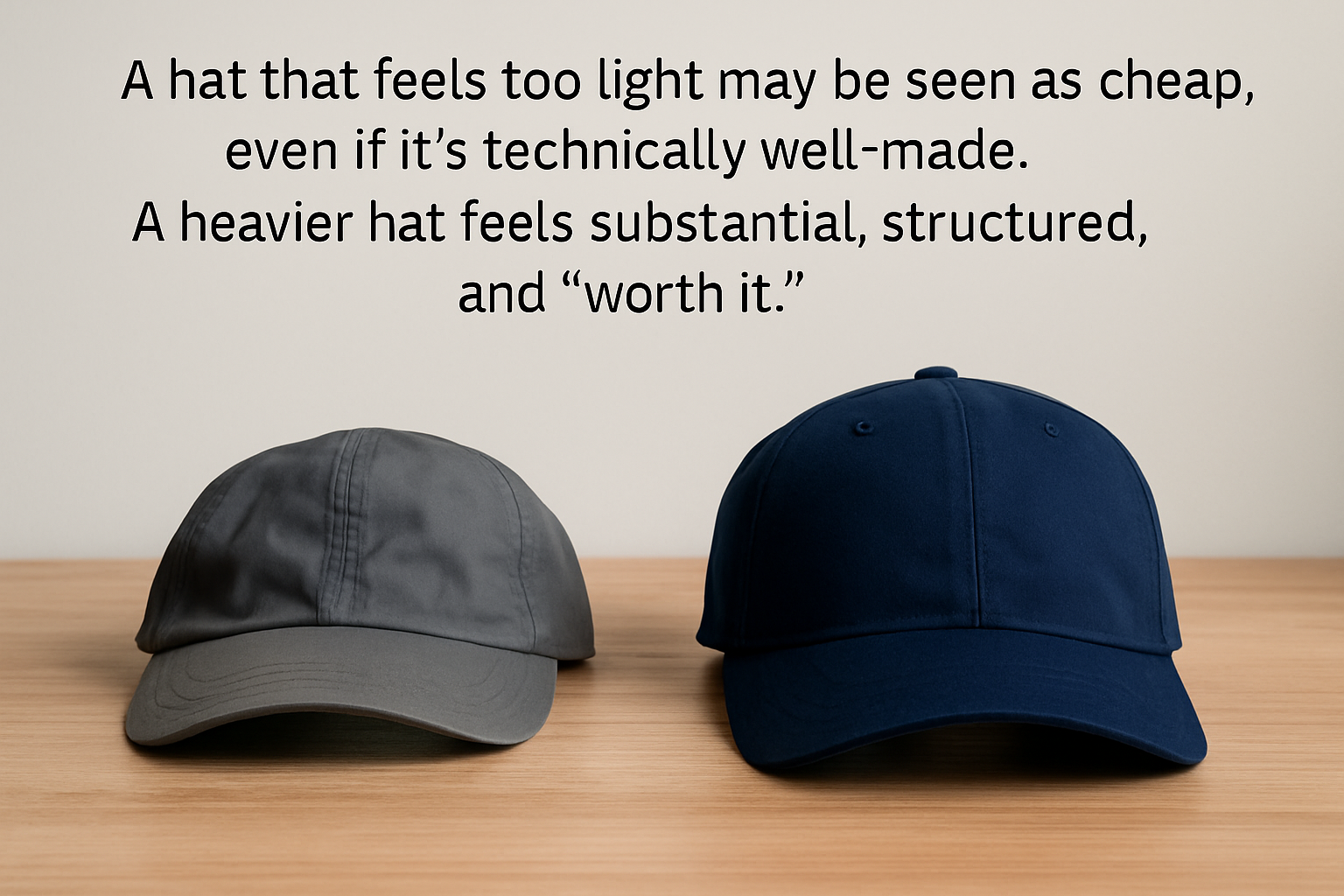 quality hat manufacturing standards