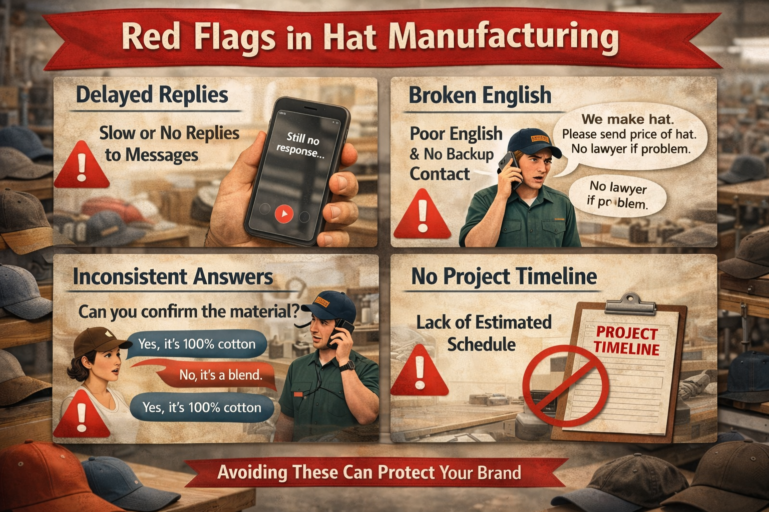 poor communication warning