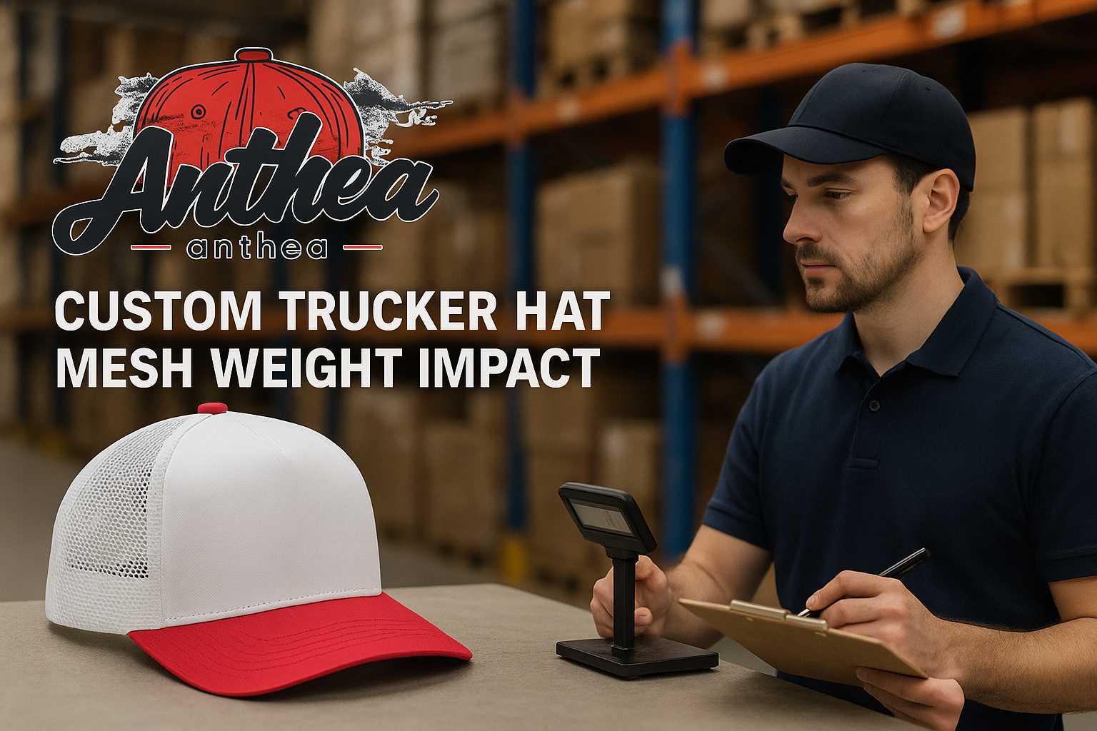 custom trucker hat mesh weight impact