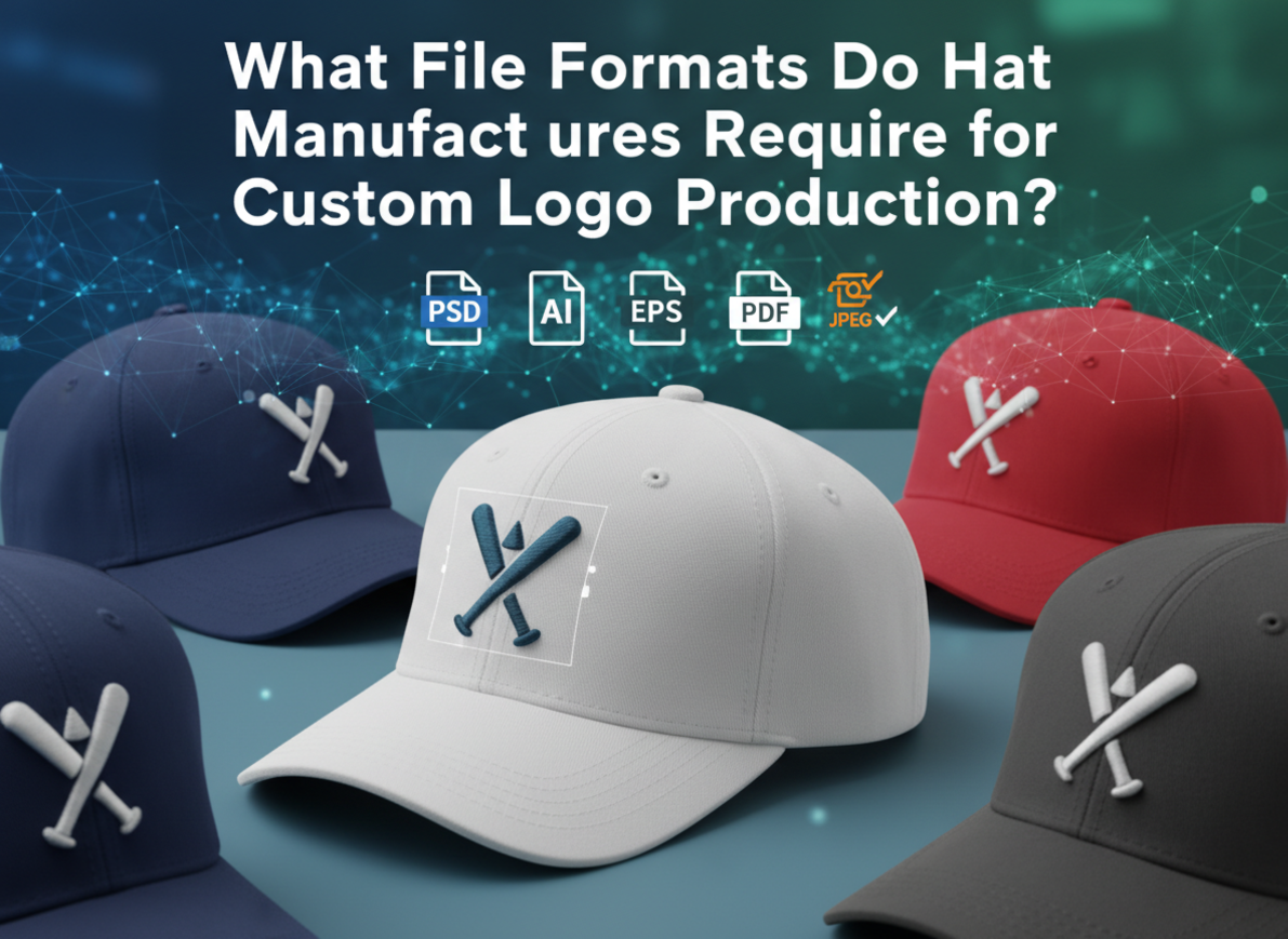What File Formats Do Hat Manufacturers Require for Custom Logo Production?