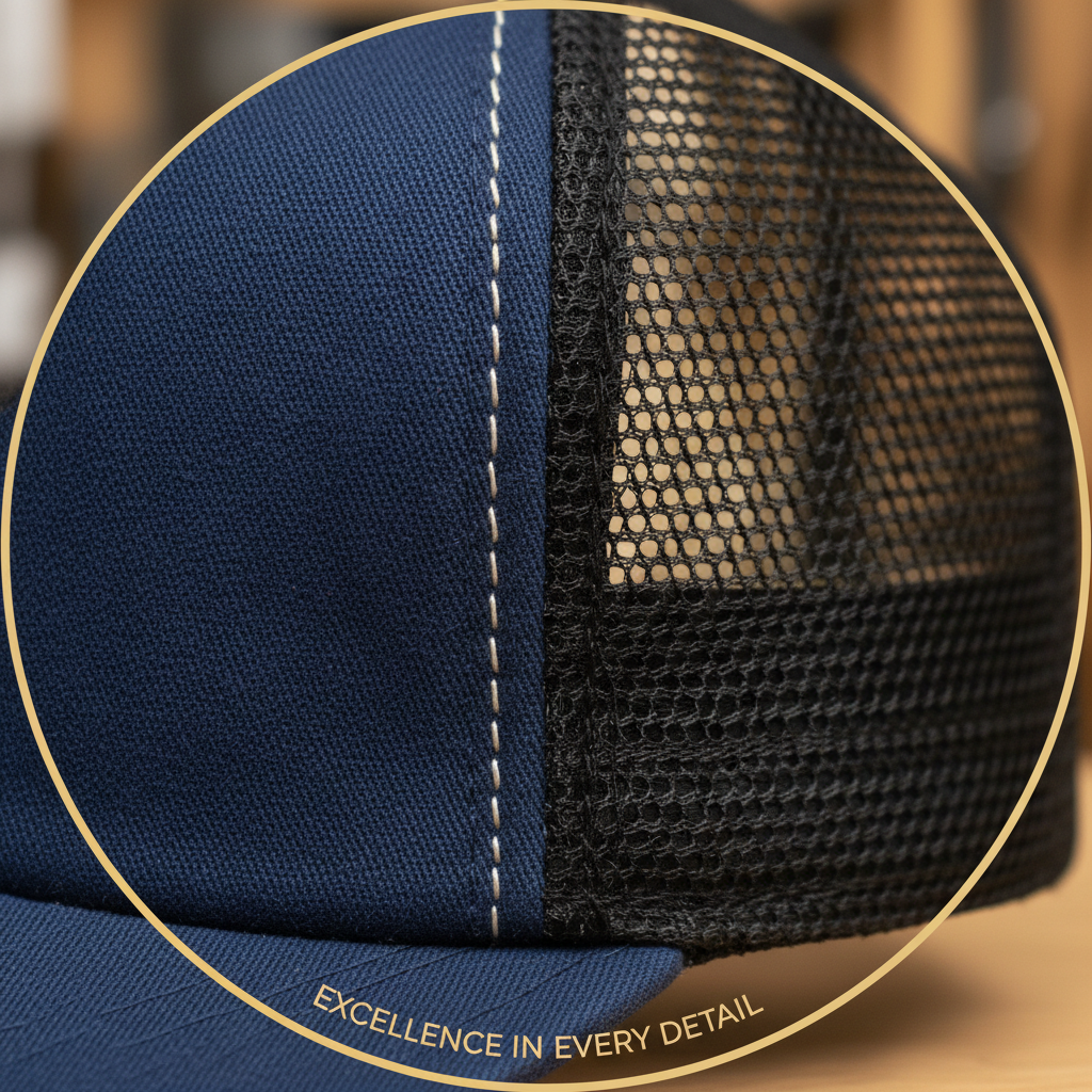 Trucker hats custom manufacturing