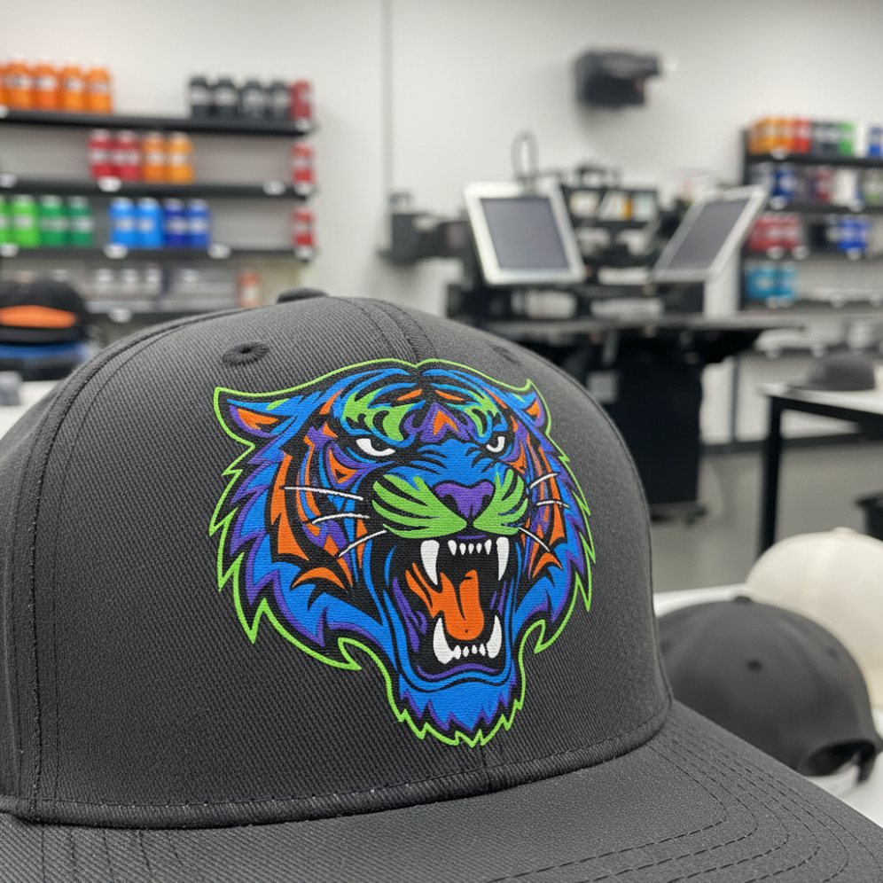 custom trucker hats screen printing logo manufacturing