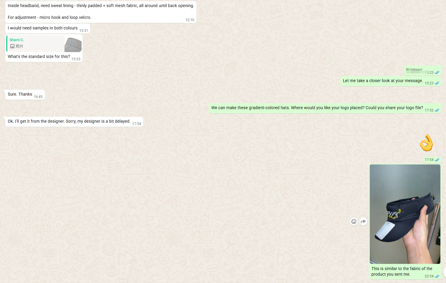 Design communication and tech pack creation process