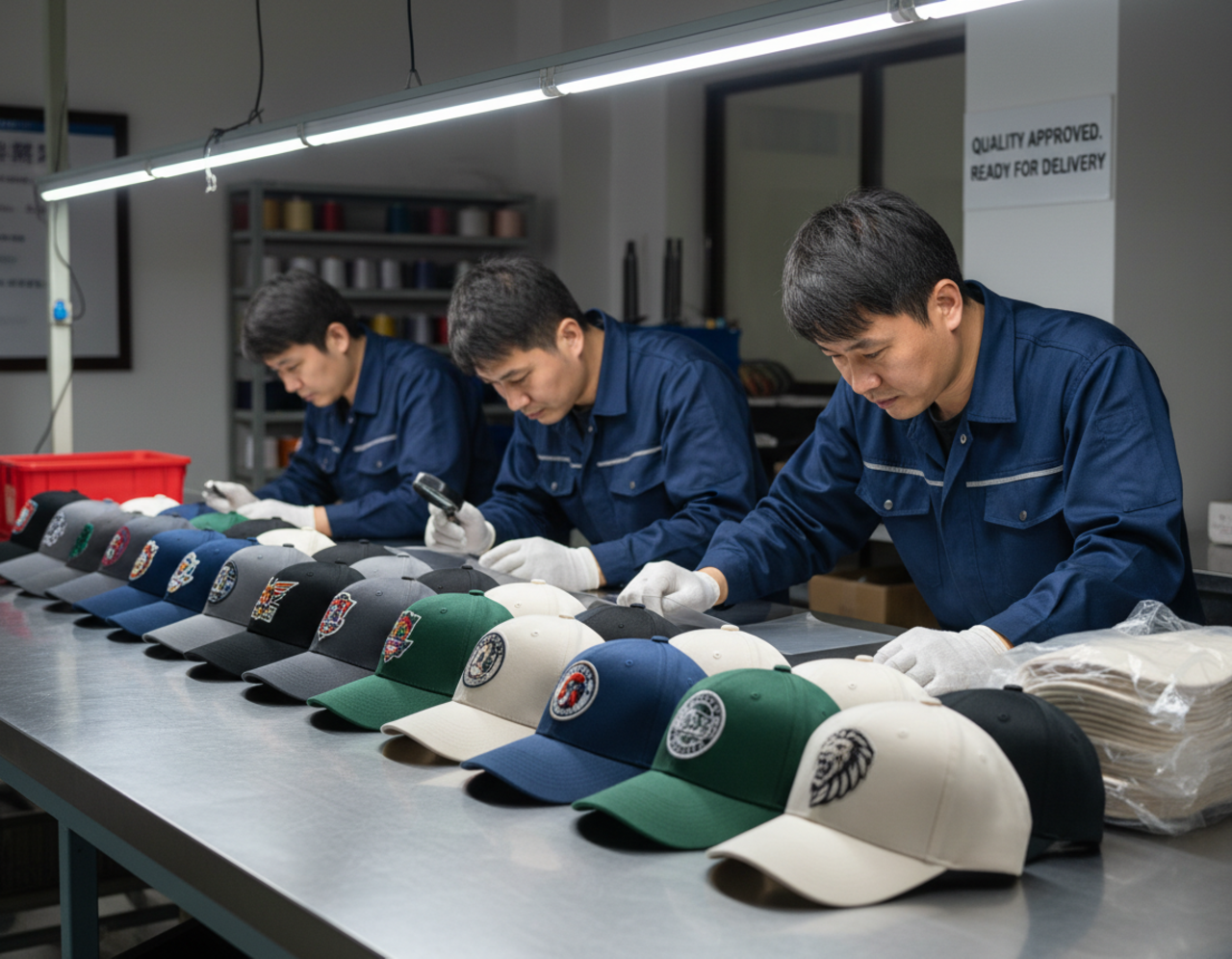 In-line and final quality inspection process