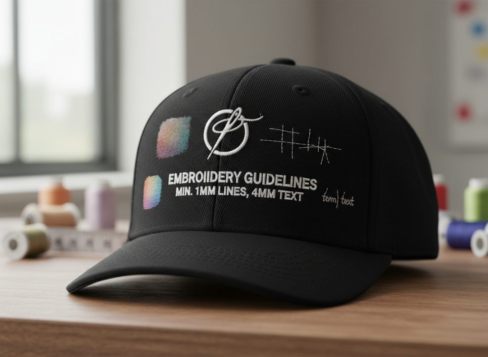 headwear logo design pitfalls
