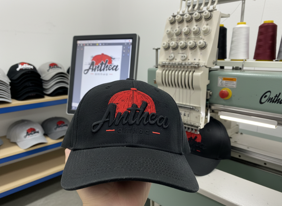 hat embroidery color limits