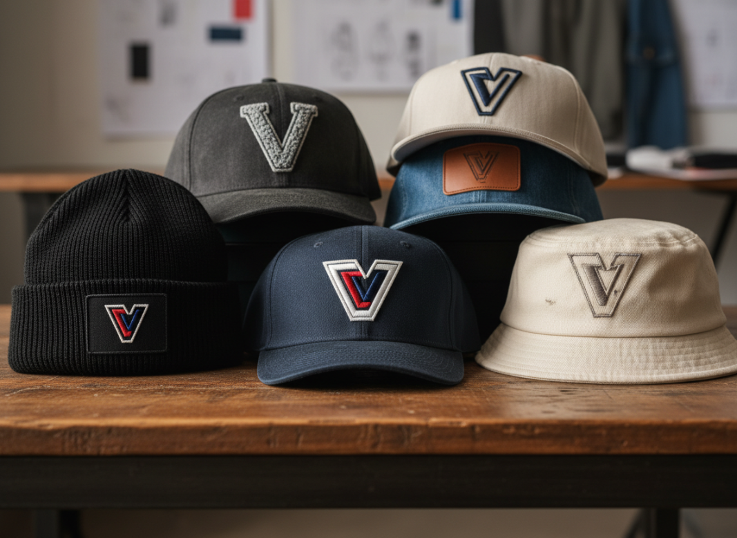 versatile hat logo design
