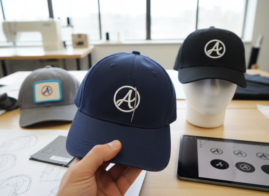 hat logo sampling service