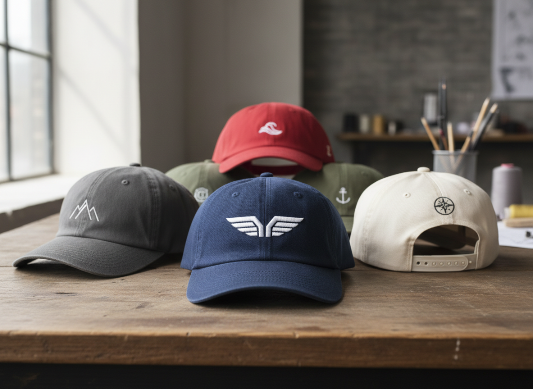 hat logo placement guide