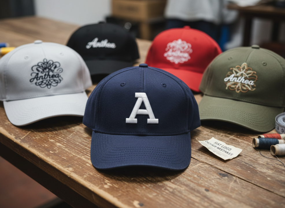 hat logo design mistakes