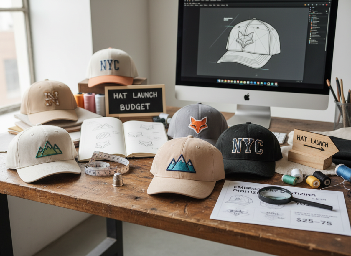 hat logo design budget