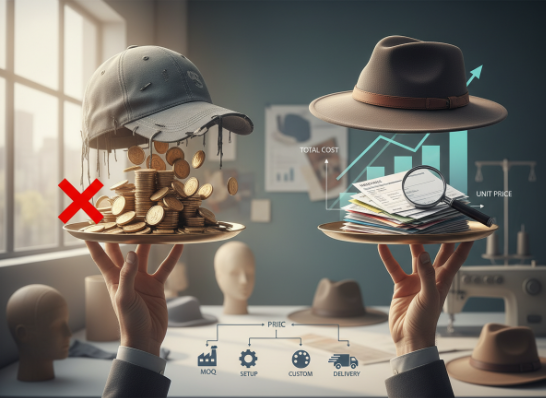 hat quote breakdown sample