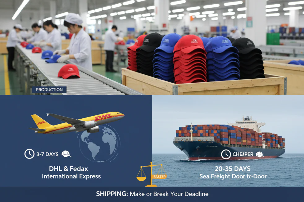 delivery methods chart