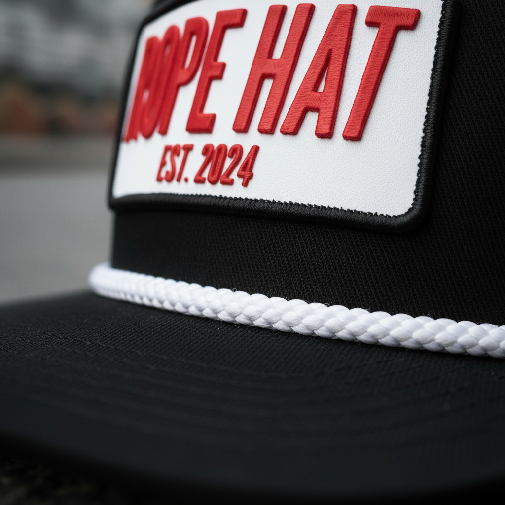 Rope Hat Snapback detail