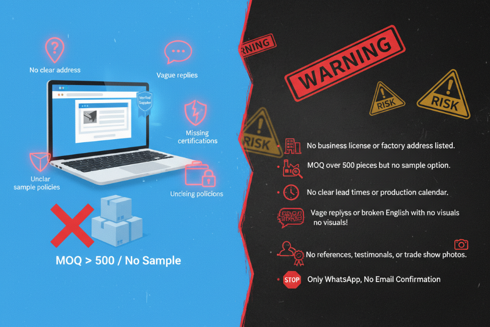 sourcing risk checklist
