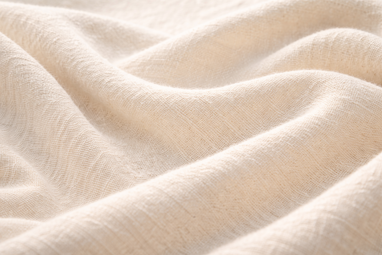 Cotton fabric texture close-up
