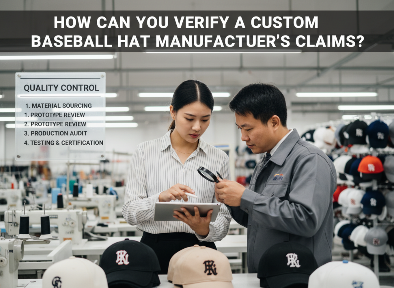 How Can You Verify a Custom Hat Manufacturer’s Claims About Their Capabilities?