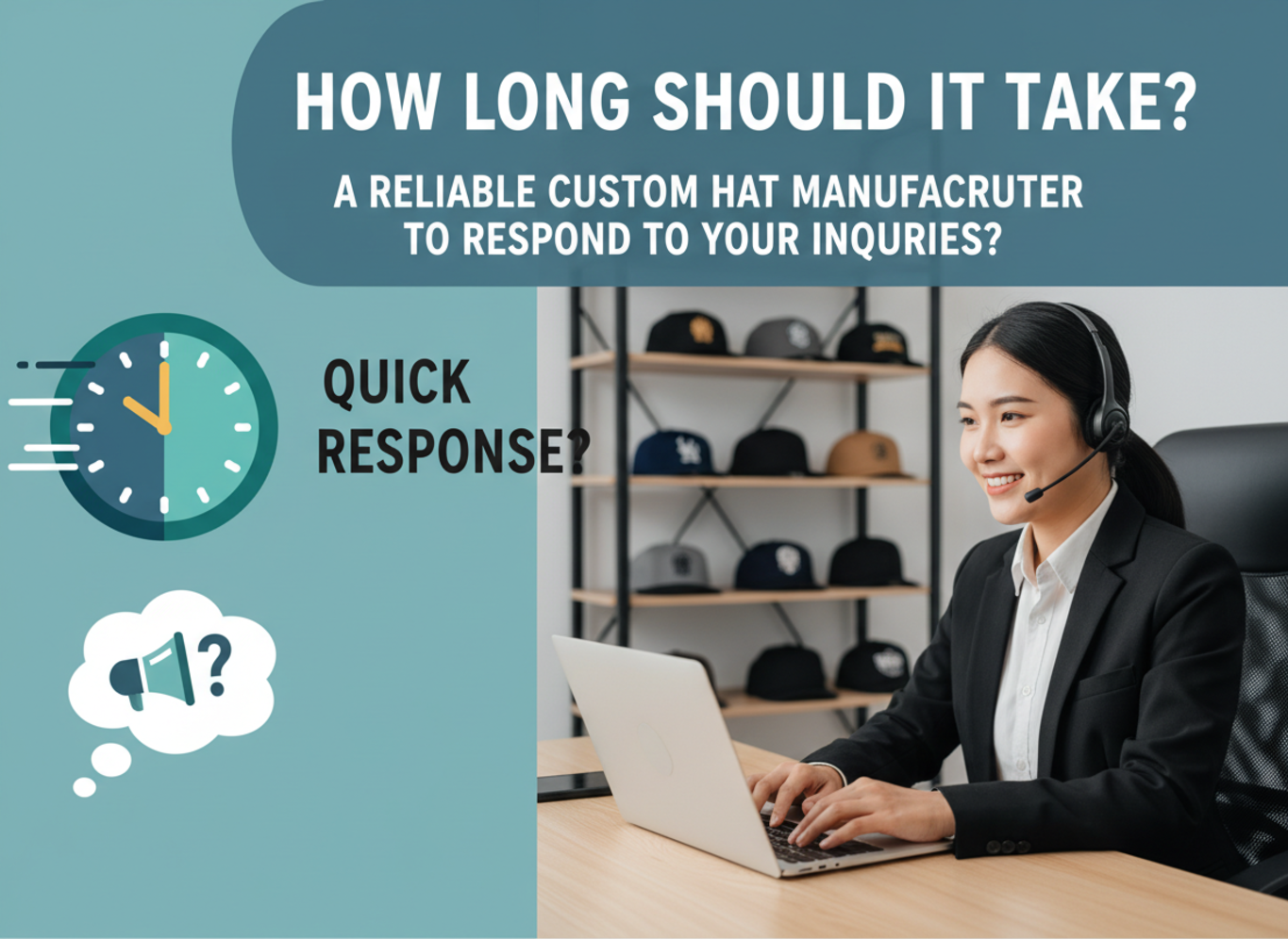 How Long Should It Take a Reliable Custom Hat Manufacturer to Respond to Your Inquiries?