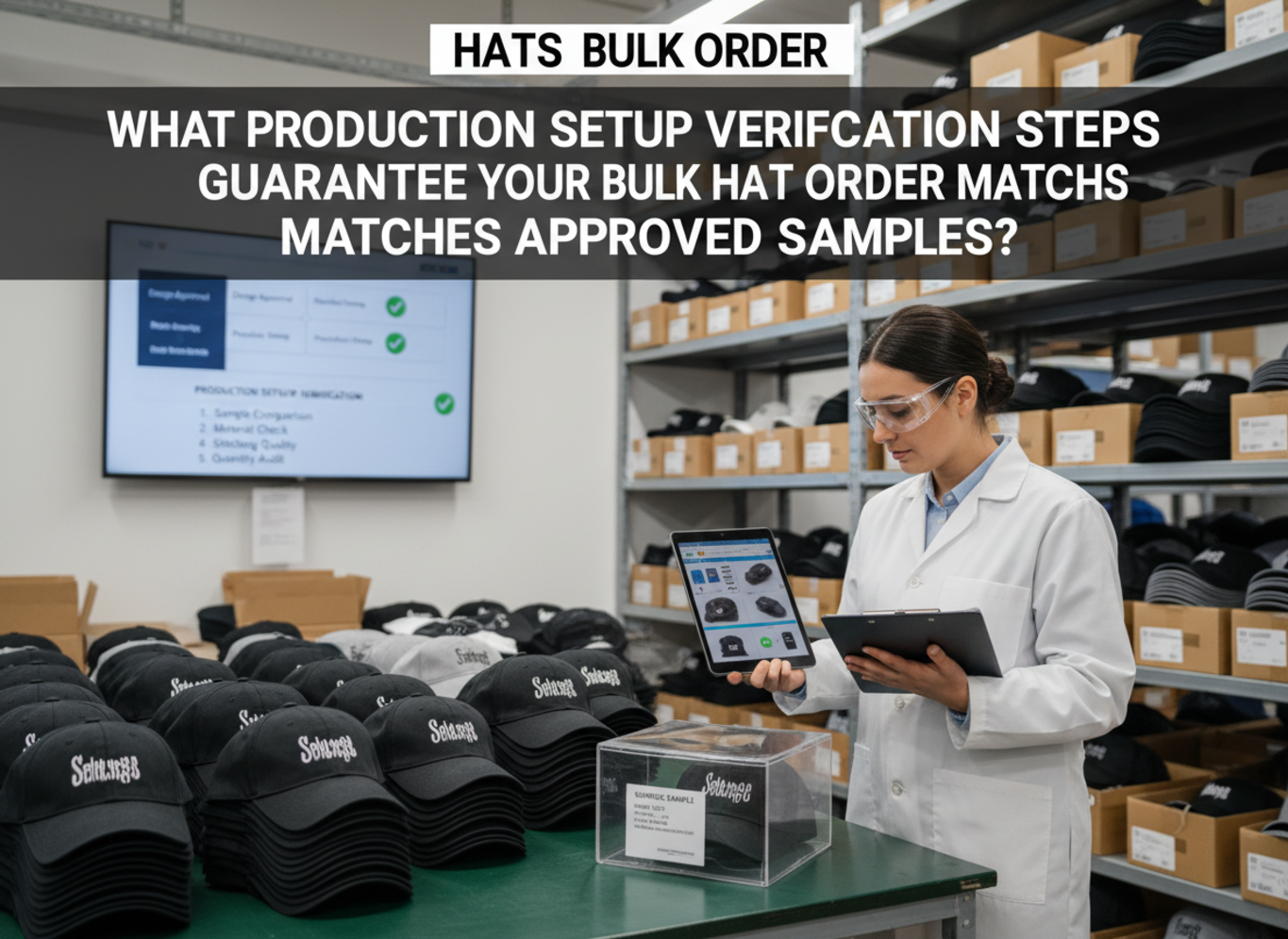What Production Setup Verification Steps Guarantee Your Bulk Hat Order Matches Approved Samples?