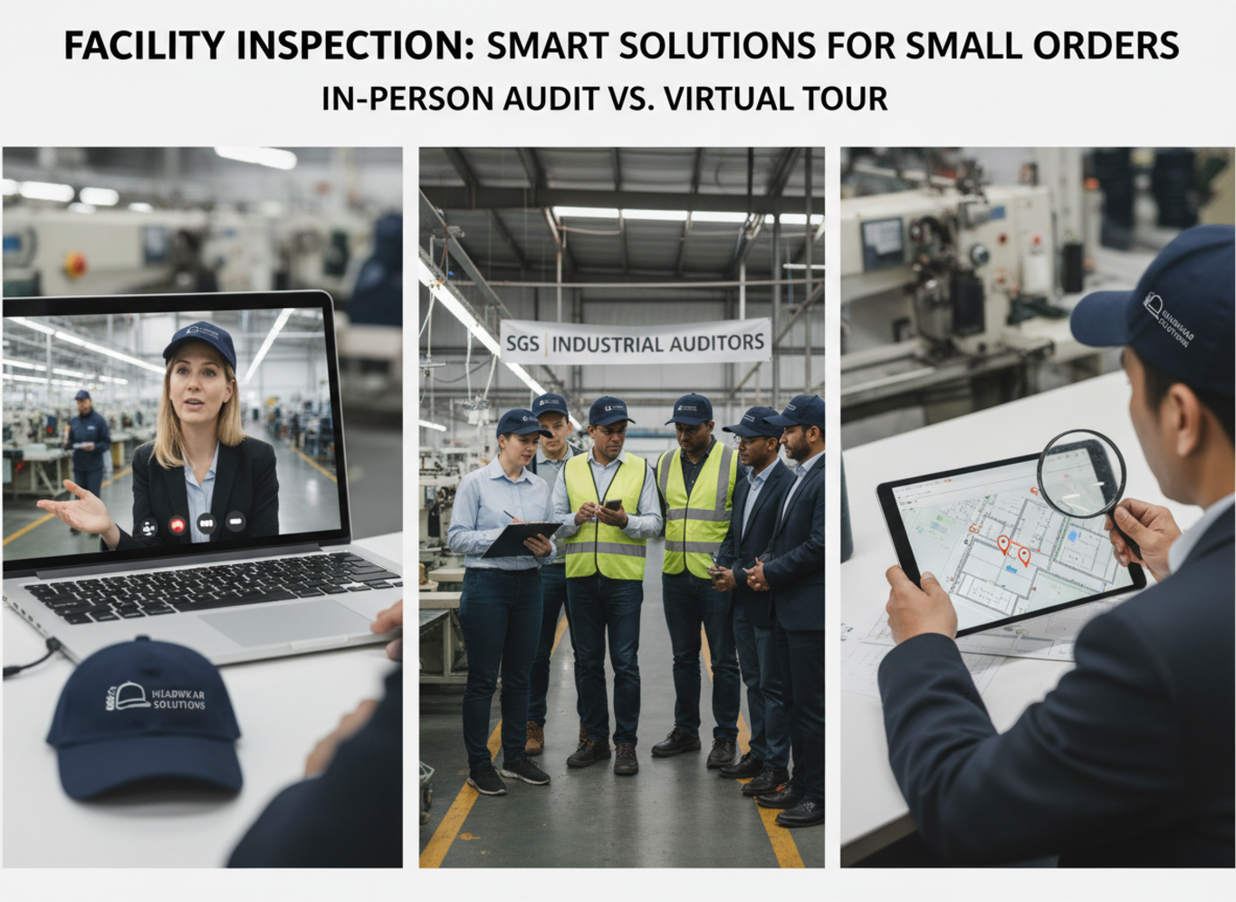 facility inspection headwear