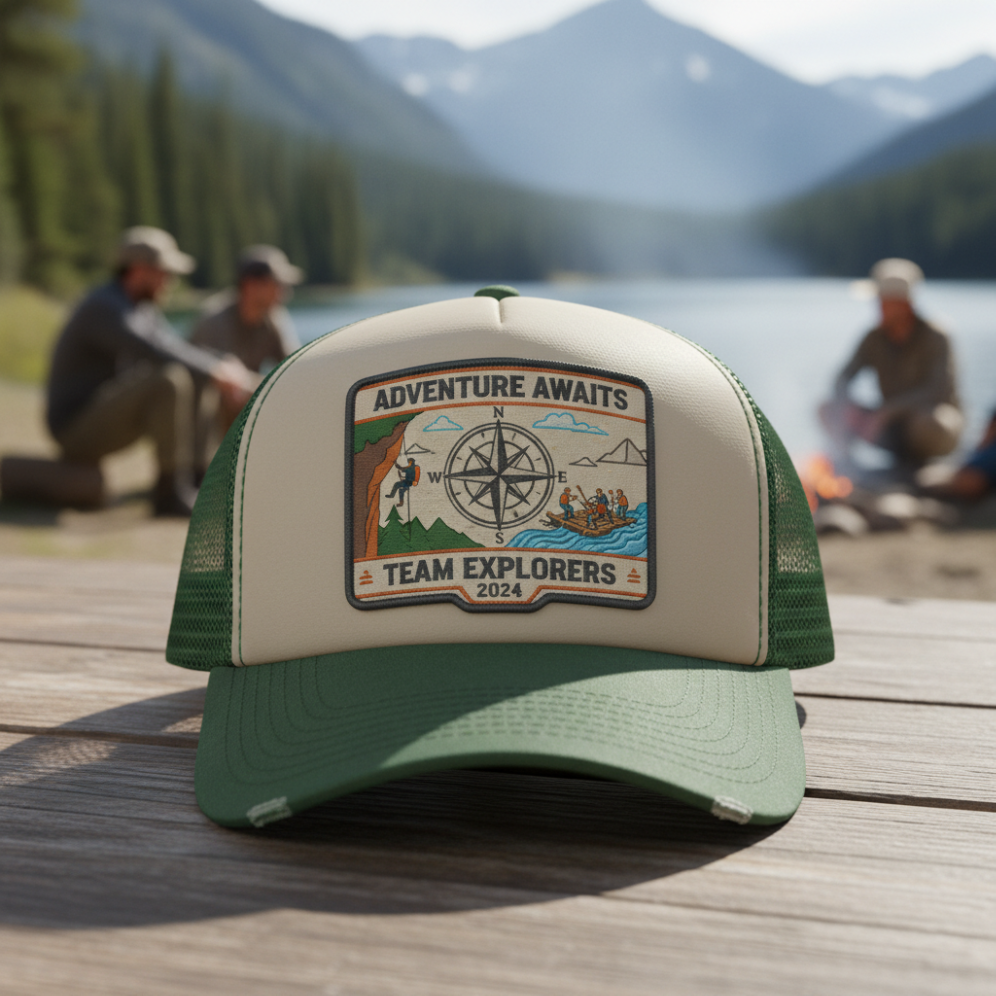 Custom team trucker hat