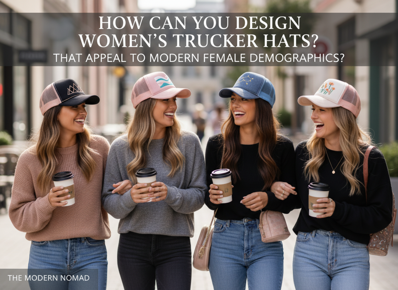 How Can You Design Women’s Trucker Hats That Appeal to Modern Female Demographics?