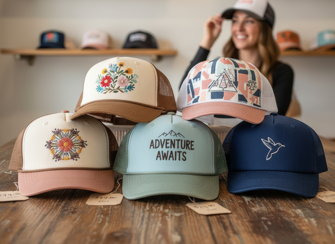 pricing strategy for women's trucker hats