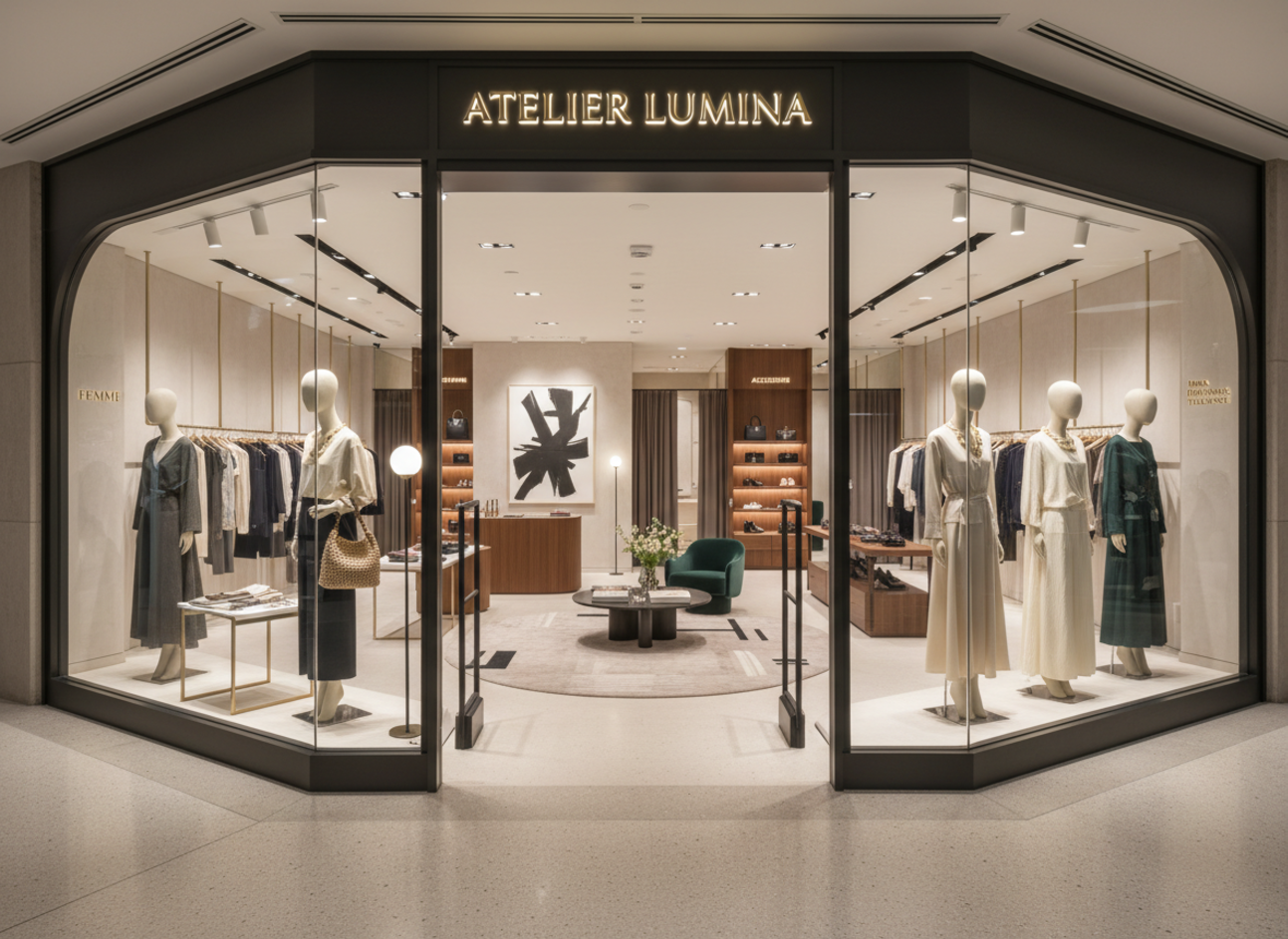 successful fashion brand store