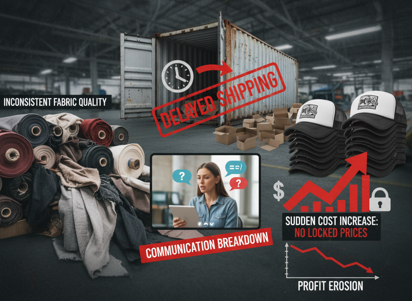 Common challenges in hat manufacturing
