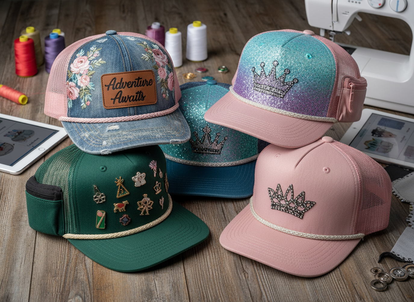 value added features for custom hats