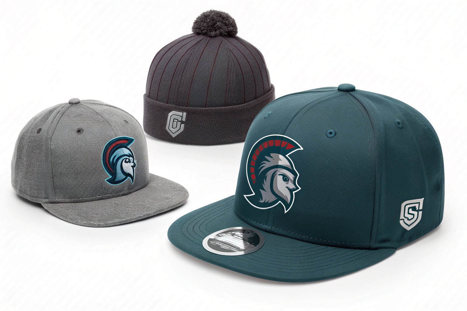 headwear logo placement