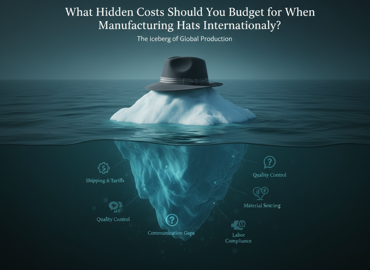 What Hidden Costs Should You Budget for When Manufacturing Hats Internationally?