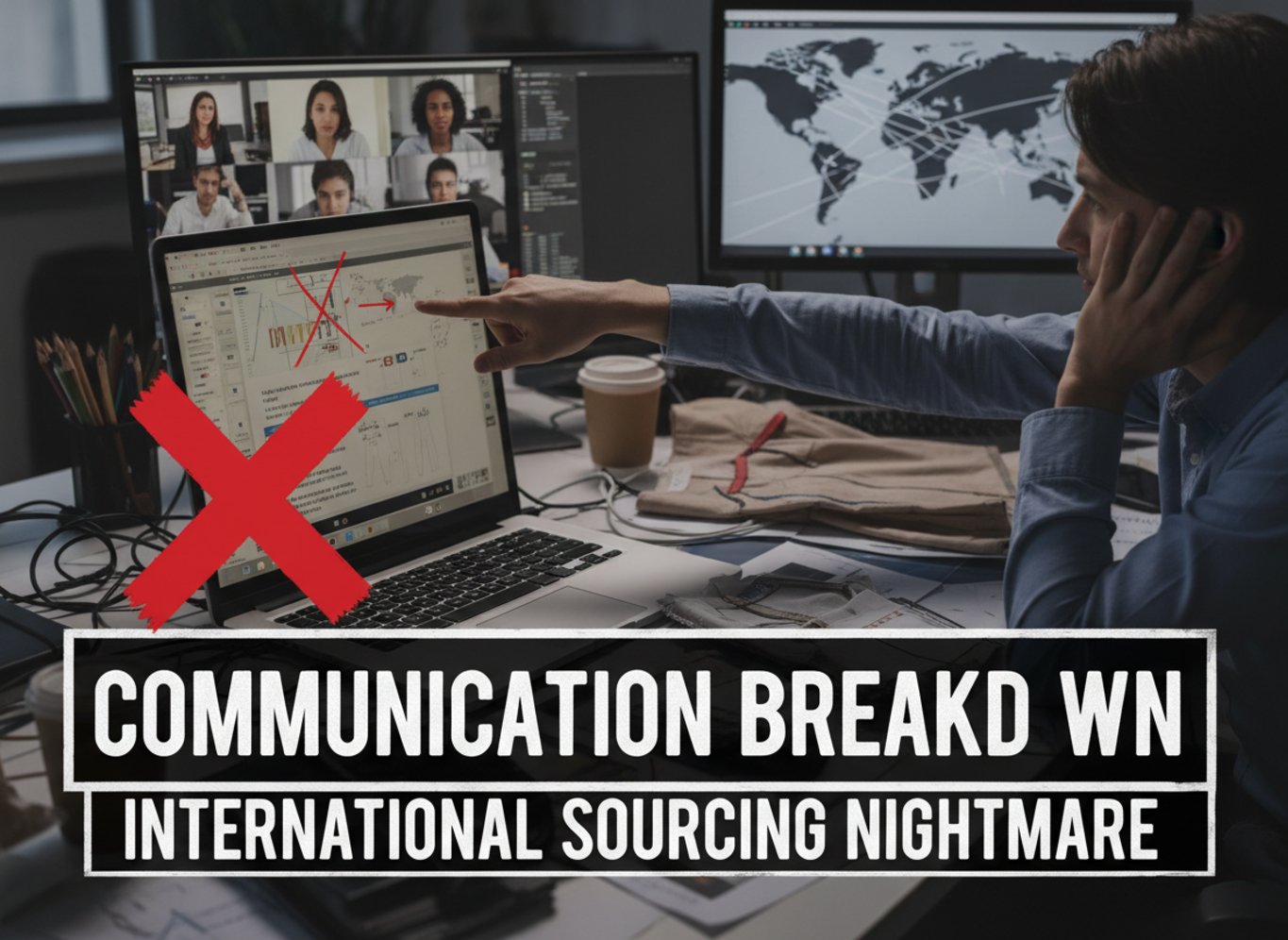 international sourcing communication problems tech pack