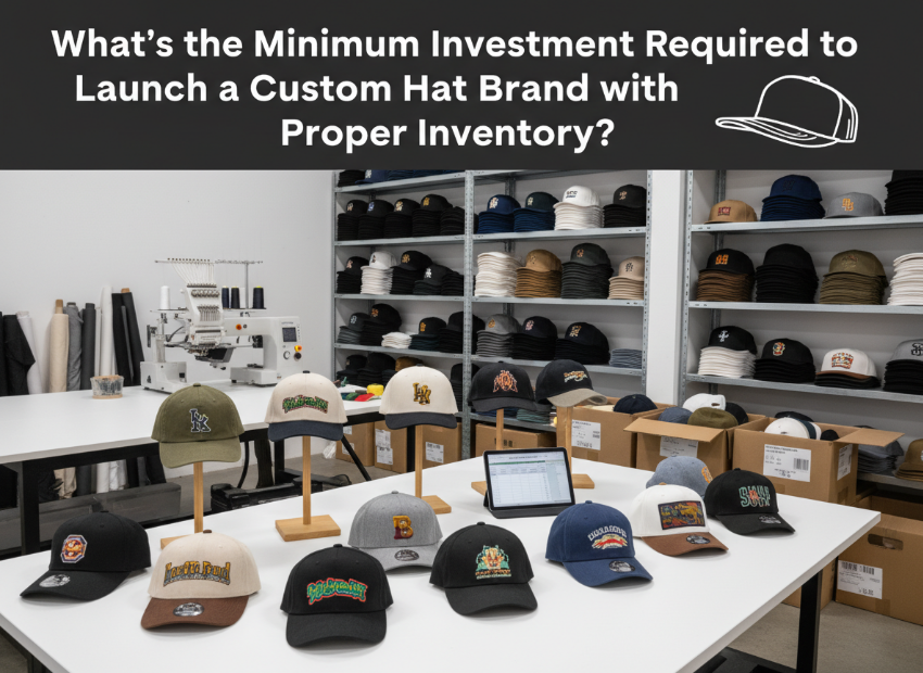 What’s the Minimum Investment Required to Launch a Custom Hat Brand with Proper Inventory?