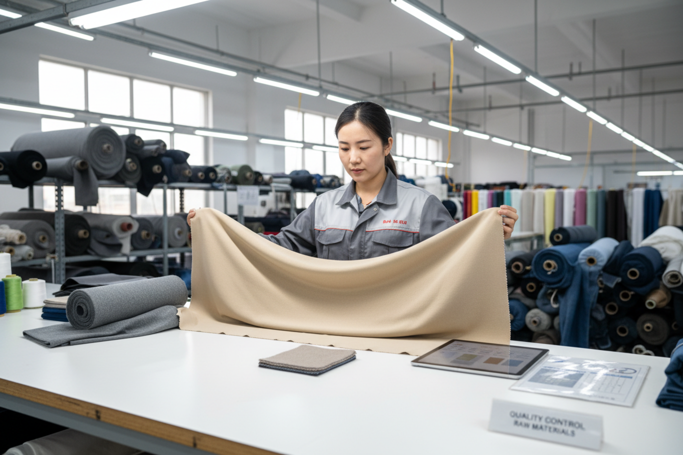 production setup verification in hat factory