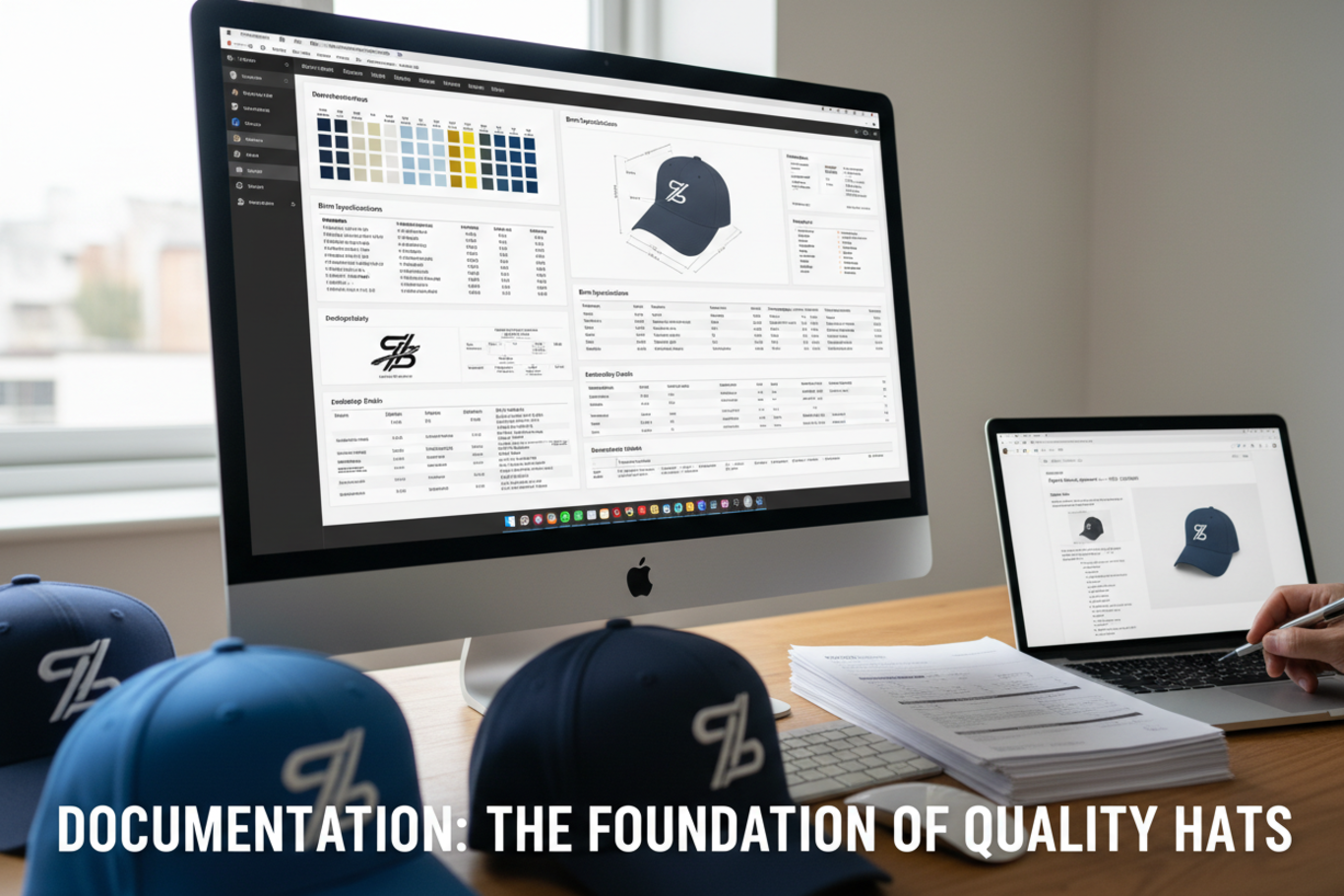 digital mockup of baseball cap