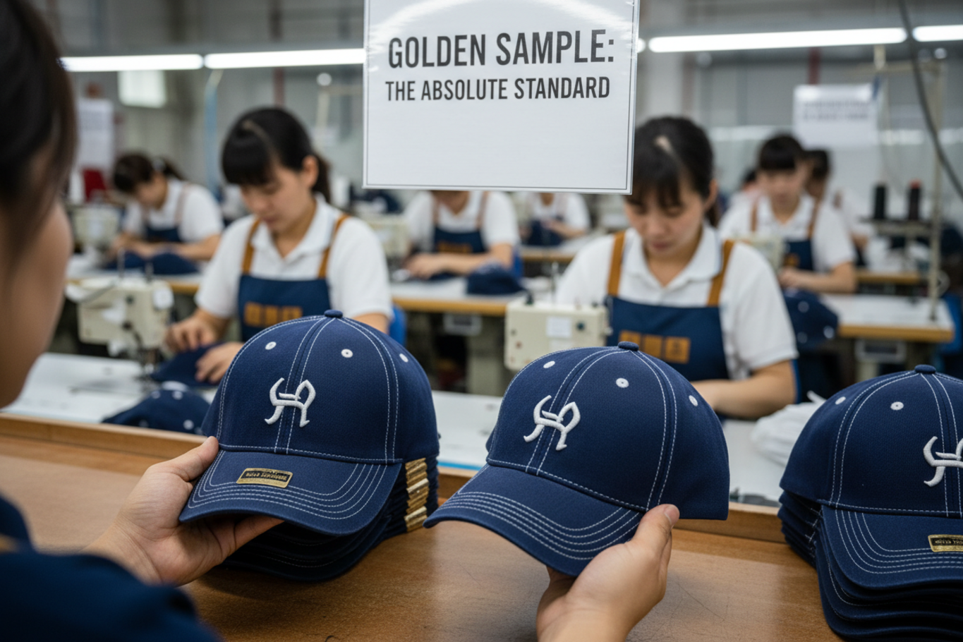 Golden sample hat comparison