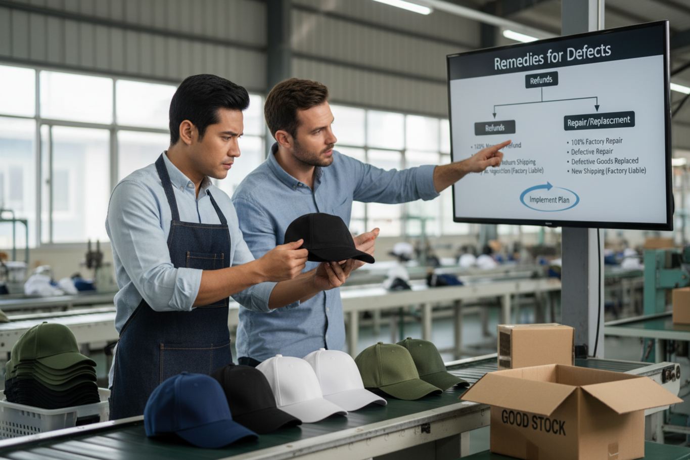 chart showing refund and repair process