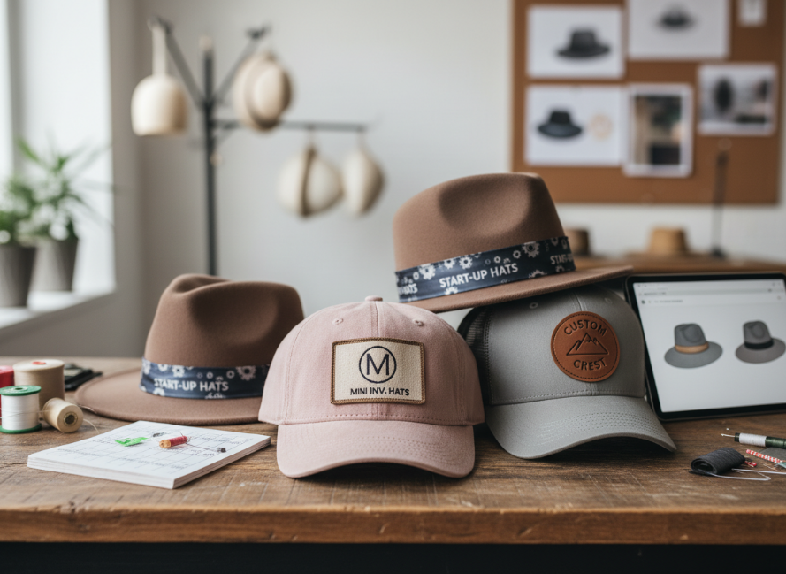 minimum investment custom hat brand