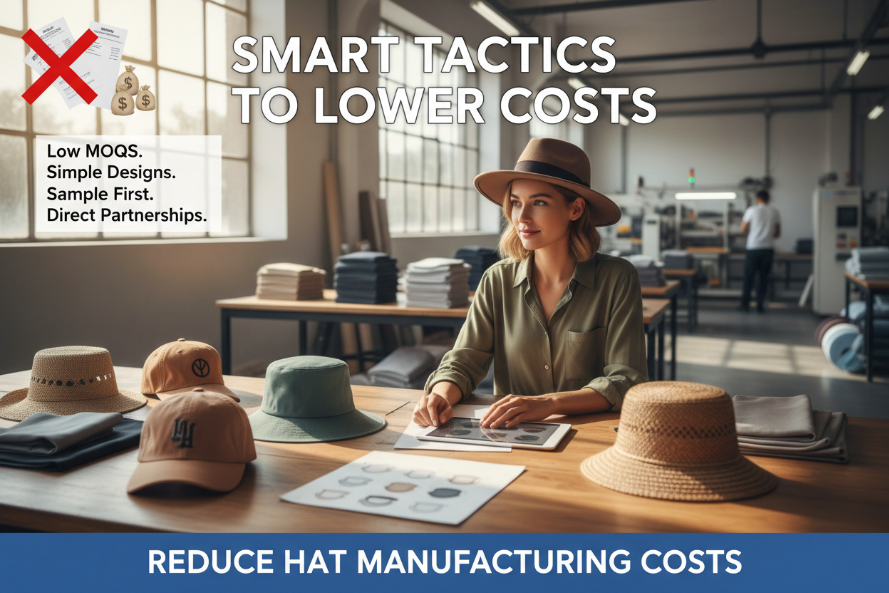 reduce hat manufacturing costs