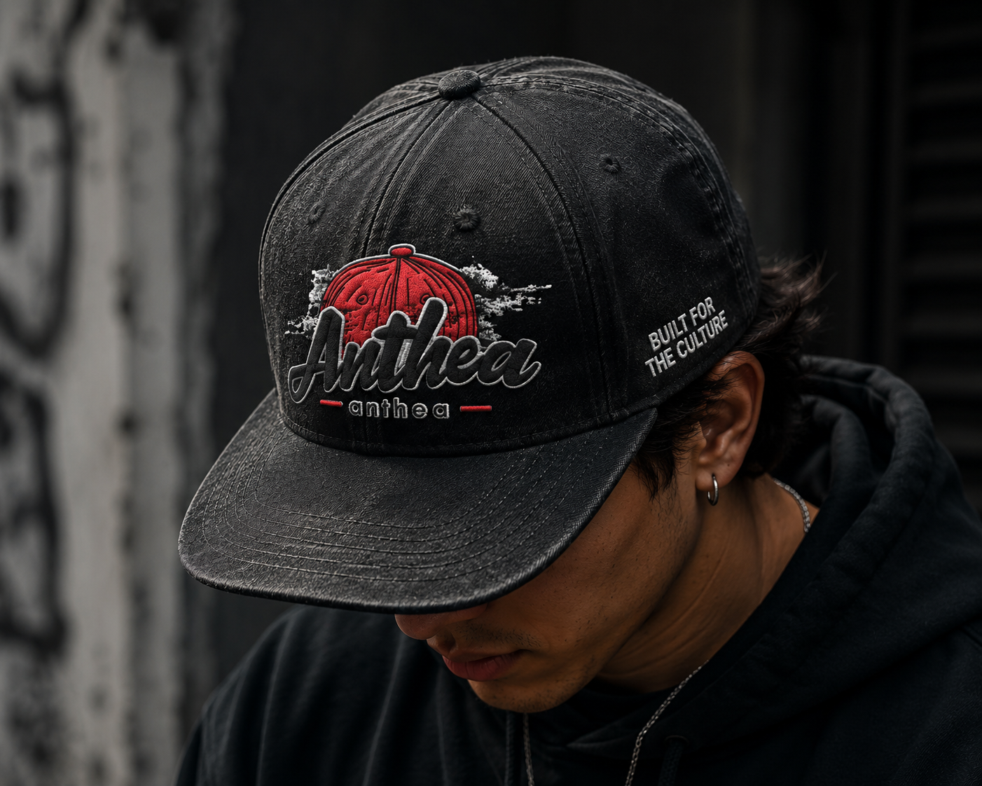 Pro Street high-profile cap - worn lifestyle view
