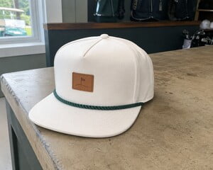 Golf Flat Bill Rope Hat